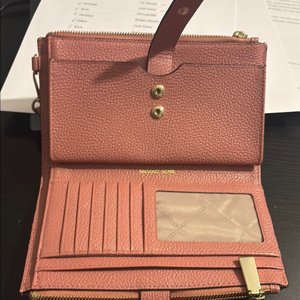Michael Kors Pink Wallet